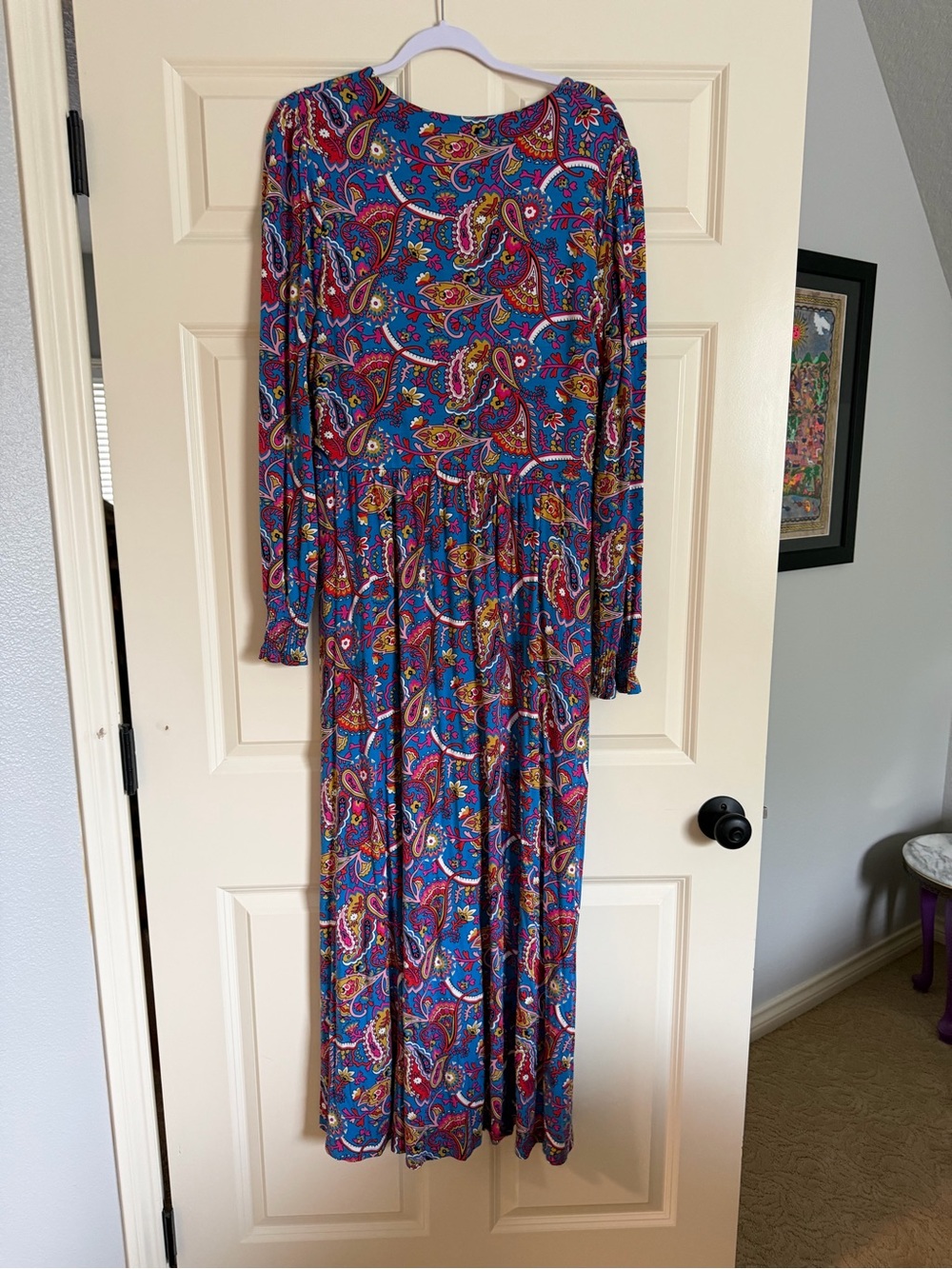 Boden Blue Multi Paisley Maxi Dress - Picture 7 of 7